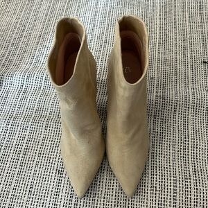 J crew beige boots. Like new, never worn outside. Size 7